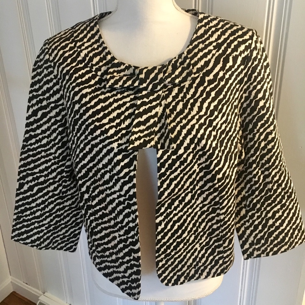 Willi Smith Zebra Print Blazer - L - Never Worn